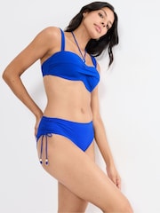 Triumph Blue Summer Twist Midi Bikini Bottoms - Image 3 of 4