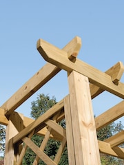 Rowlinson Natural Richmond Corner Arbour - Image 5 of 6