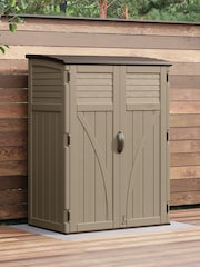 Suncast Sand Aston Large Garden Storage Cabinet With Assembly - Image 1 of 6