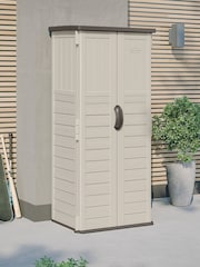 Suncast Vanilla Mannington Garden Storage Cabinet With Assembly - Image 1 of 3