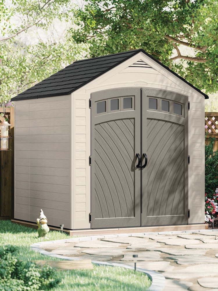 Suncast Colonade Grey Vista Garden Shed With Assembly - Image 1 of 6 Suncast Colonade Grey Vista Garden Shed With Assembly - Image 1 of 6