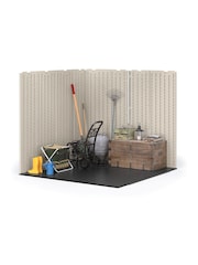 Suncast Colonade Grey Vista Garden Shed With Assembly - Image 3 of 6