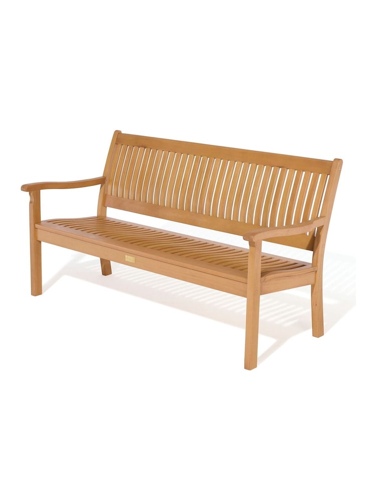 Rowlinson Natural Farnham 3 Seat Garden Bench - Image 6 of 6 Rowlinson Natural Farnham 3 Seat Garden Bench - Image 6 of 6