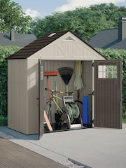 Suncast Vanilla Tremont Garden Shed - Image 2 of 6
