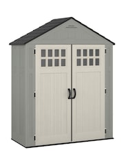 Suncast Dove Grey Everett Garden Shed With Assembly - Image 5 of 5