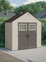 Suncast Vanilla Tremont Garden Shed With Assembly - Image 1 of 6