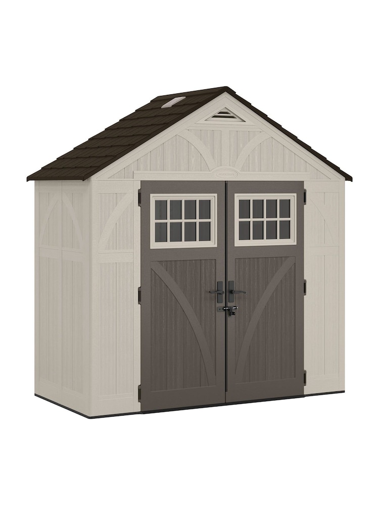 Suncast Vanilla Tremont Garden Shed With Assembly - Image 6 of 6 Suncast Vanilla Tremont Garden Shed With Assembly - Image 6 of 6