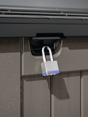 Suncast Stone Grey Stow-Away Large Garden Store - Image 4 of 6