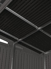 Suncast Peppercorn Grey Moda Modernist Garden Shed - Image 4 of 5