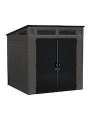 Suncast Peppercorn Grey Moda Modernist Garden Shed - Image 5 of 5