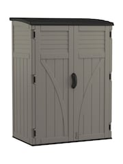Suncast Stone Grey Aston Large Garden Storage Cabinet - Image 4 of 4