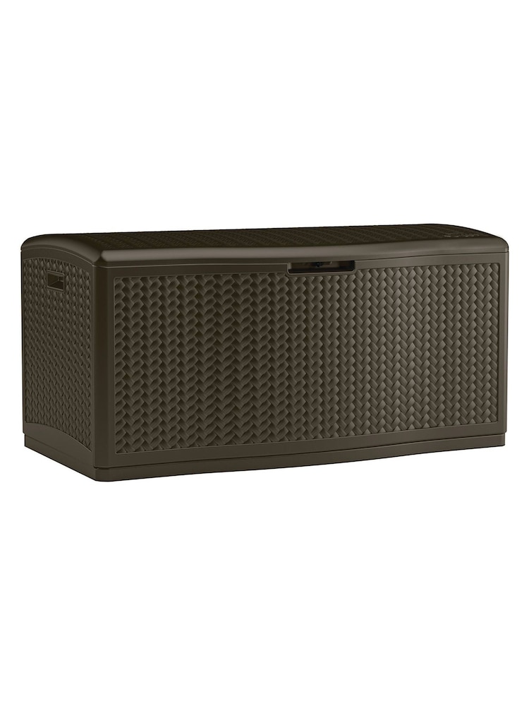 Suncast Java Brown Minnesota 469L Garden Storage Box - Image 6 of 6