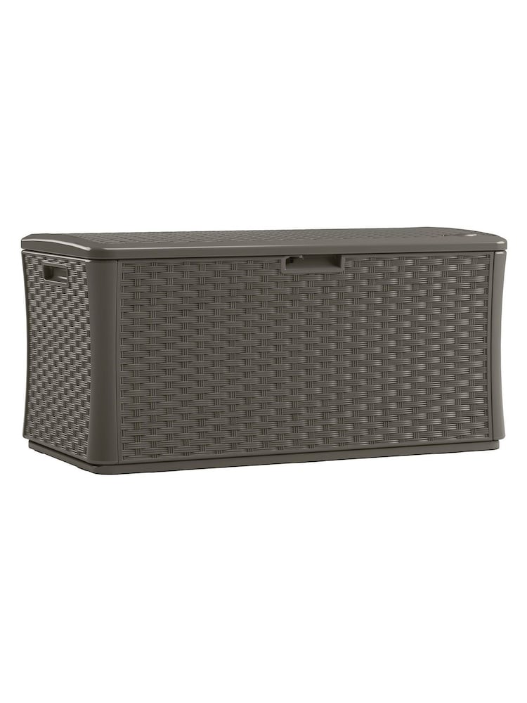 Suncast Stone Grey Oregon 507L Garden Storage Box - Image 4 of 4 Suncast Stone Grey Oregon 507L Garden Storage Box - Image 4 of 4