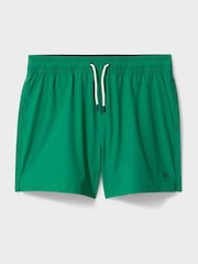 Crew Clothing Green Plain Swim Shorts - Image 5 of 5
