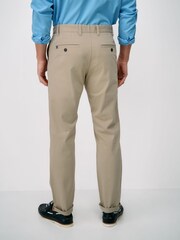 Crew Clothing Stone Slim Chinos - Image 2 of 5