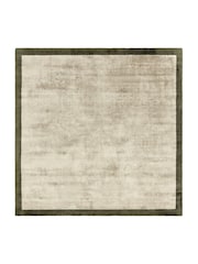 Asiatic Rugs Sage Olive Blade Border Rug - Image 3 of 6