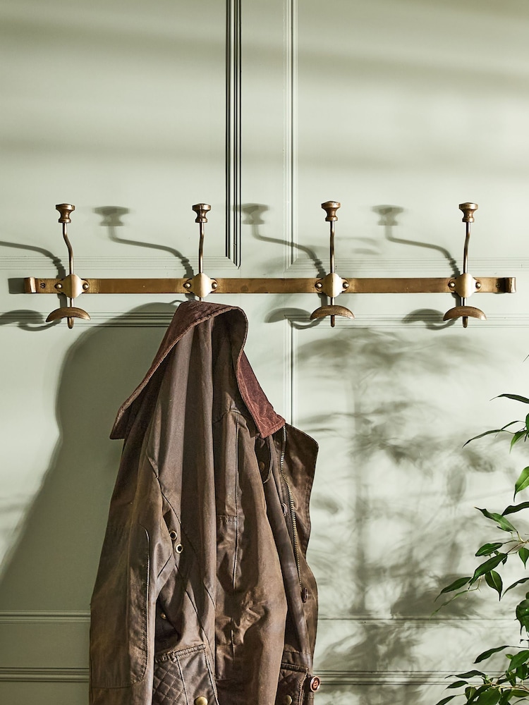 Dibor Brass Duke Antique Metal Wall Hooks - Image 1 of 4 Dibor Brass Duke Antique Metal Wall Hooks - Image 1 of 4