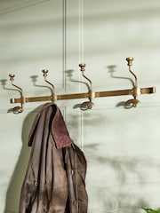 Dibor Brass Duke Antique Metal Wall Hooks - Image 4 of 4