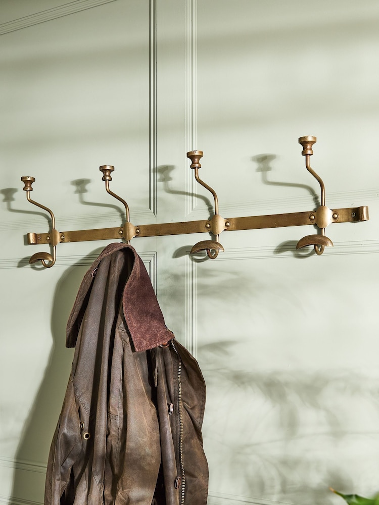 Dibor Brass Duke Antique Metal Wall Hooks - Image 4 of 4 Dibor Brass Duke Antique Metal Wall Hooks - Image 4 of 4