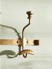 Dibor Brass Duke Antique Metal Wall Hooks - Image 3 of 4