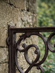Dibor Brown Cast Iron Hanging Basket Bracket - Image 3 of 4