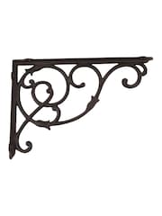 Dibor Brown Cast Iron Hanging Basket Bracket - Image 4 of 4