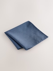 Neutral Tie Pocket and Square and Metal Pin Set - Image 4 of 4