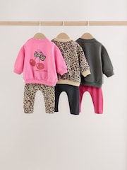 Animal Štampano - Bebi set za majice i Helanke 6 paket (0mesec-2god.) - Slika 8 od 15