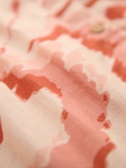 Celtic & Co. Cream Cotton Tie Neck Swing Shirt - Image 7 of 8