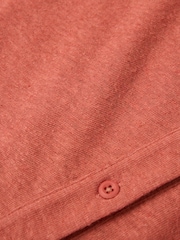 Celtic & Co. Red Button Through Top - Image 7 of 8