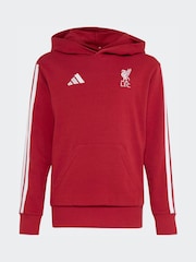adidas Liverpool FC 3-Stripe Hoodie - תמונה 1 מתוך 5