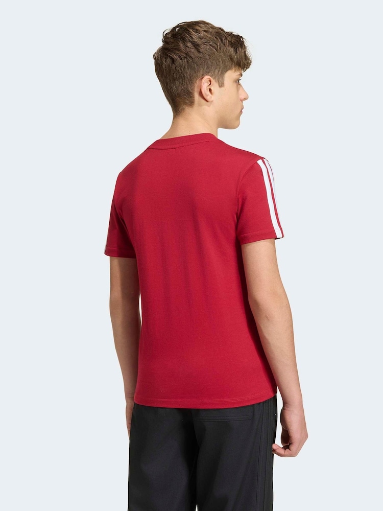 adidas Red Liverpool FC Kids T-Shirt - Image 2 of 6 adidas Red Liverpool FC Kids T-Shirt - Image 2 of 6