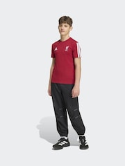 adidas Red Liverpool FC Kids T-Shirt - Image 3 of 6