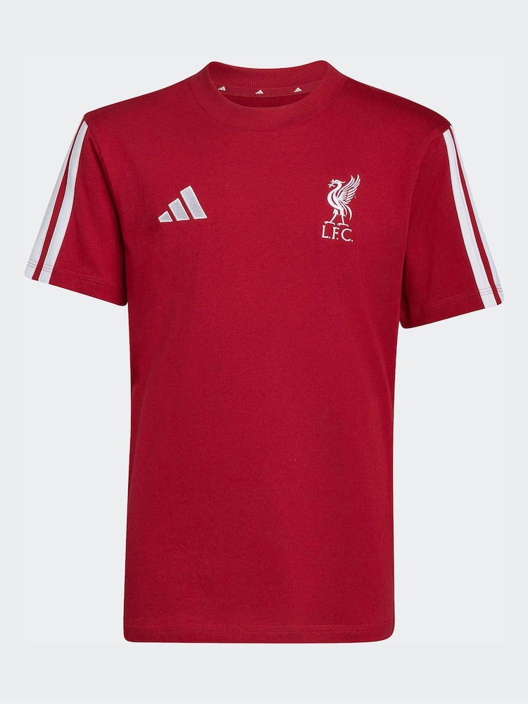 adidas Red Liverpool FC Kids T-Shirt - Image 6 of 6 adidas Red Liverpool FC Kids T-Shirt - Image 6 of 6