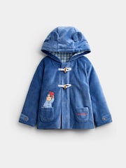 Jojo Maman Bébé Blue Paddington™ Duffle Coat - Image 1 of 4