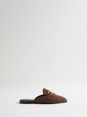 River Island Brown Faux Suede Shoes - Image 3 of 6