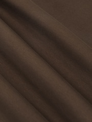 Reiss Taupe Brown Baron Air-Water-Cotton V-Neck Tailored-Fit T-Shirt - Image 6 of 6