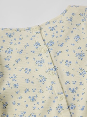 Polarn O. Pyret Ribbed Floral Dress - 画像 3 / 3