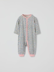 Polarn O. Pyret Cotton Floral Sleepsuit - 画像 1 / 3