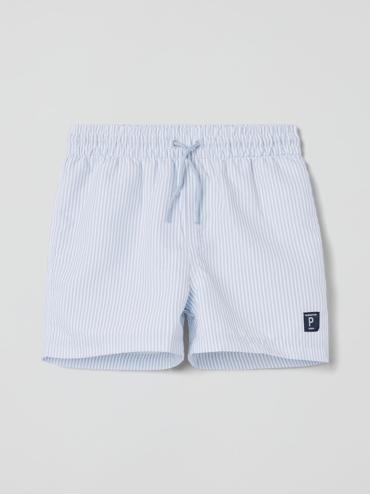 Polarn O. Pyret Striped Swim Shorts - Imagen 1 de 3