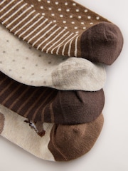 Equestrian Conversational Ankle Socks 4 Pack - Image 7 of 7