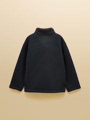 Joules Kids' Heritage Navy Zip Through Fleece - Image 2 of 5