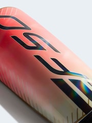 adidas Orange/White F50 Shin Guards - Image 3 of 3