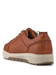 Pavers Brown Wide Fit Dual Fasten Trainers - Image 3 of 5