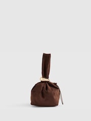 River Island Brown Suedette Grab Bag - Image 3 of 6