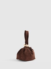 River Island Brown Suedette Grab Bag - Image 4 of 6