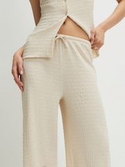 River Island Textured Wide Leg Trousers - Imagen 4 de 4