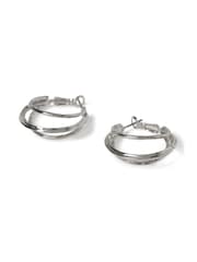 Etched Hoop Earrings - Image 3 of 3