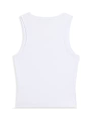 Juicy Couture White Thin Strap Racer Vest - Image 5 of 5