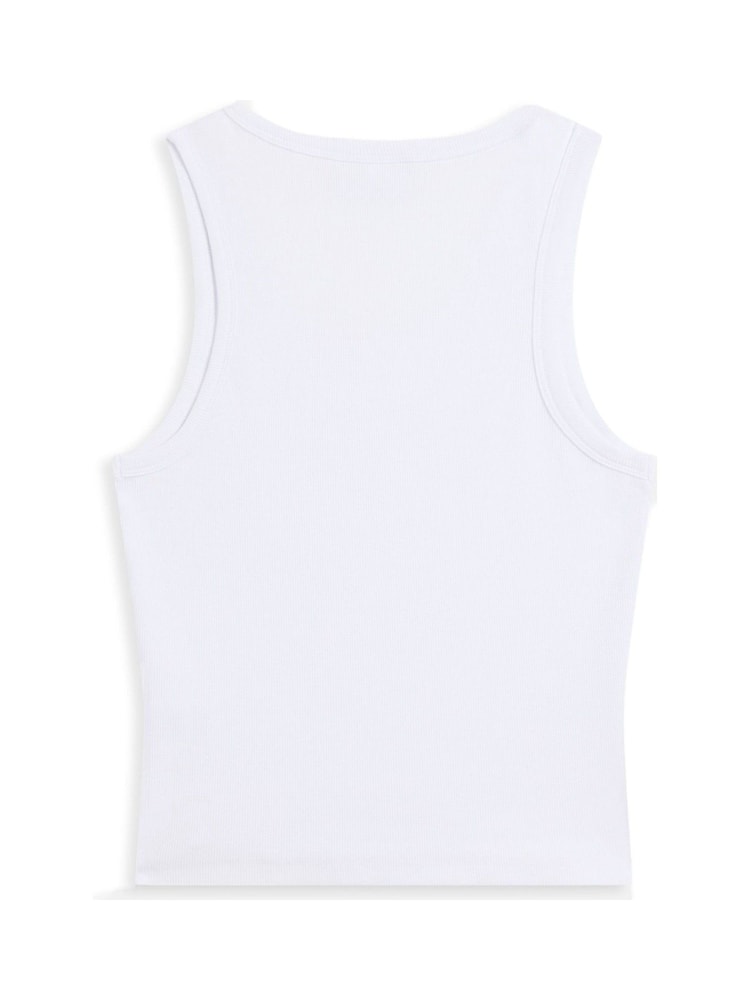 Juicy Couture White Thin Strap Racer Vest - Image 5 of 5
